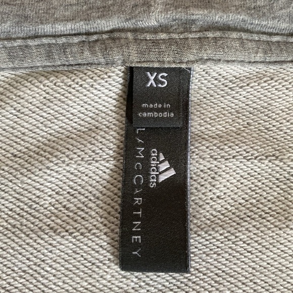 REDUCED!!Adidas by Stella McCartney essential light grey hoodie! Size XS - Picture 13 of 16